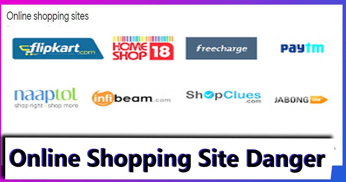 Online Shopping Site Danger