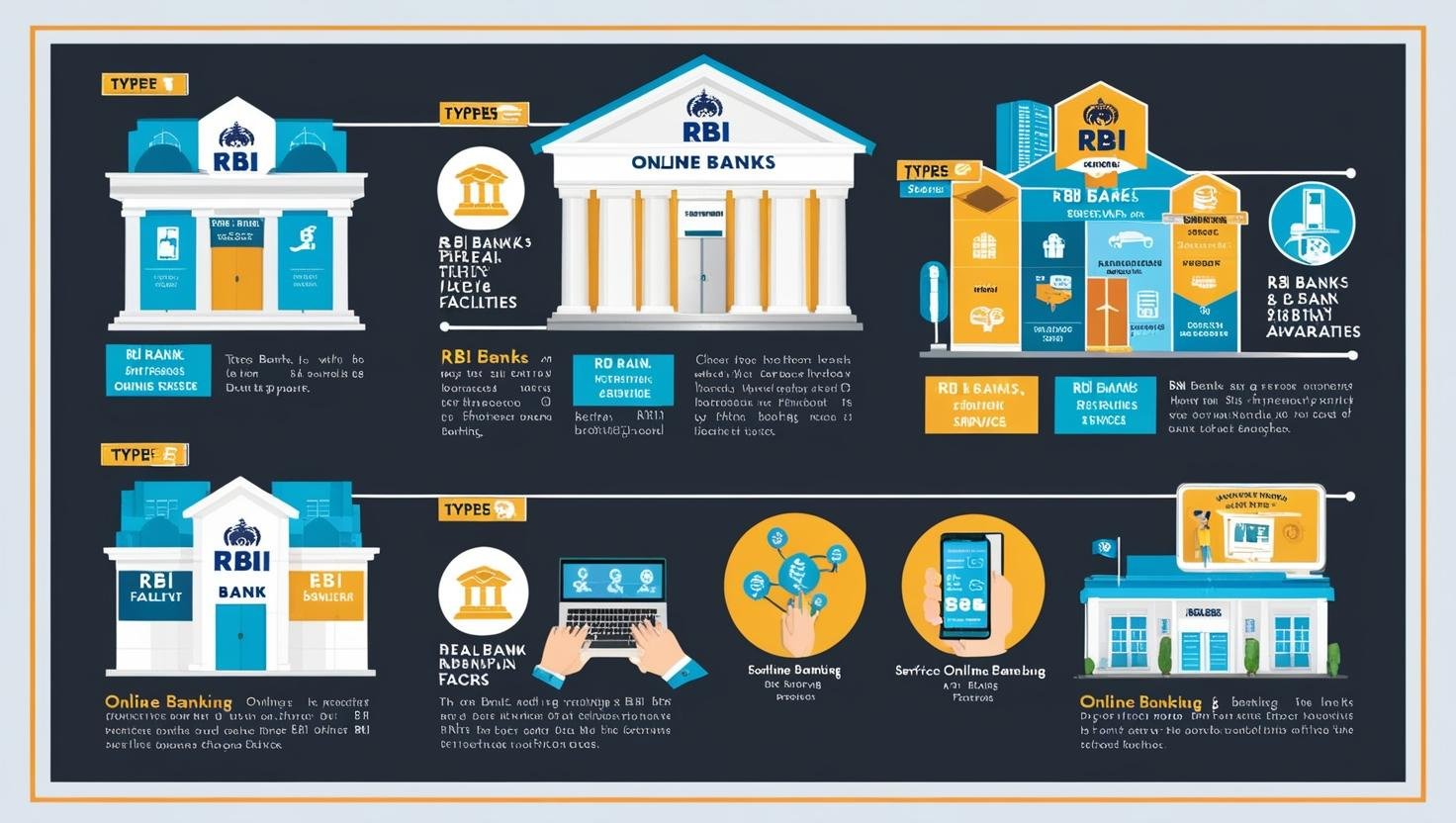 Introduction to Banking in Marathi : Banks, types of banks, facilities and what is online banking